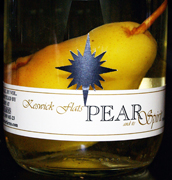 Pear in a bottle